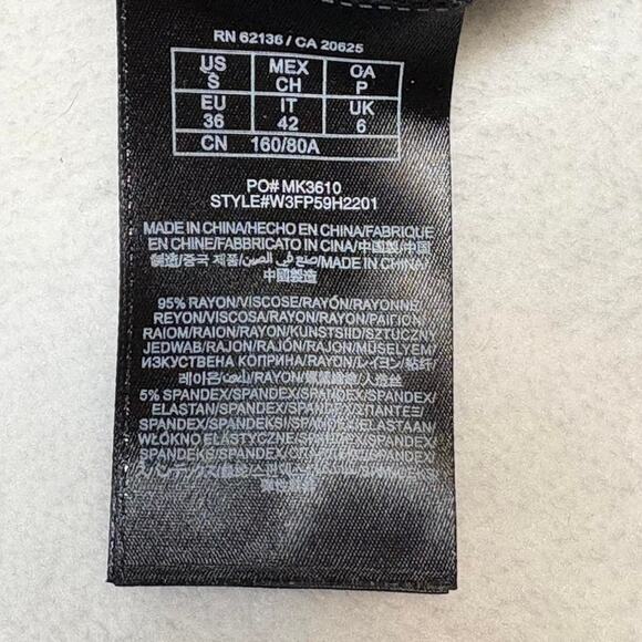 Guess Y2K Keyhole Faux Leather Zipper Bodycon Mini Dress Black Womens Size S - Picture 5 of 8